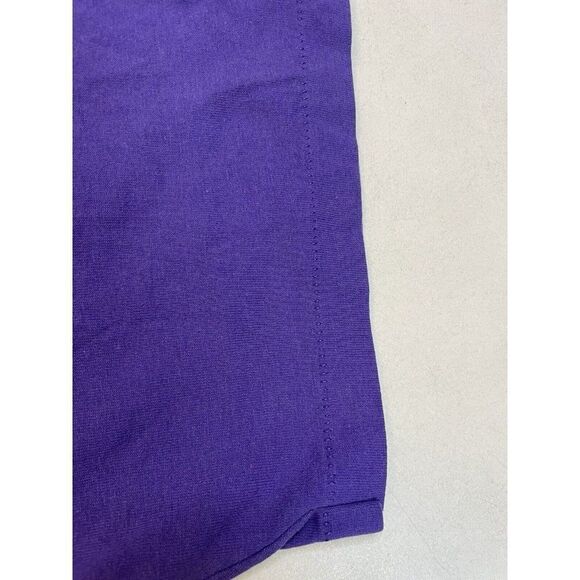 VINTAGE Friendship Day Art Graphic 1992 T-shirt Men XL Purple 90s Single Stitch - Picture 5 of 10